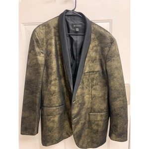 Men’s Blazer (Black & Gold)